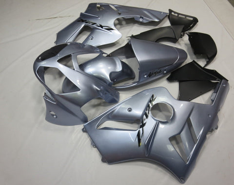 Fairing kit for a KAWASAKI NINJA ZX12R (2002-2006) SILVER & BLACK