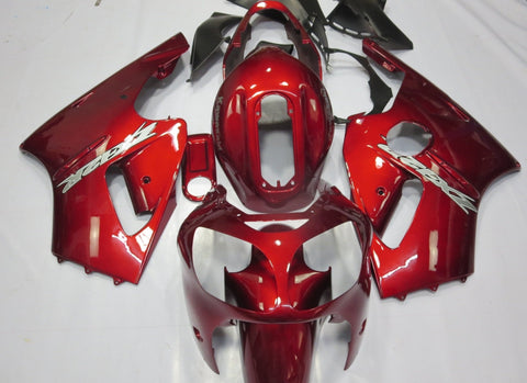 Fairing kit for a Kawasaki ZX12R (2000-2001) Candy Apple Red