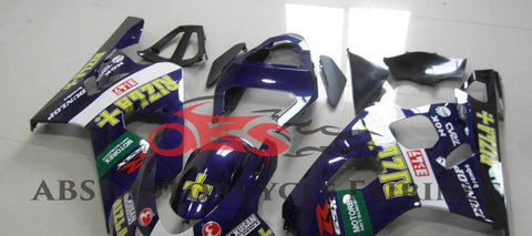 SUZUKI GSXR750 (2004-2005) DARK BLUE RIZLA FAIRINGS