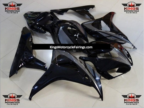 Honda CBR1000RR (2006-2007) Black & Dark Silver Fairings