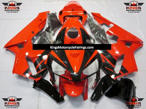 Honda CBR600RR (2005-2006) Black & Red Fairings