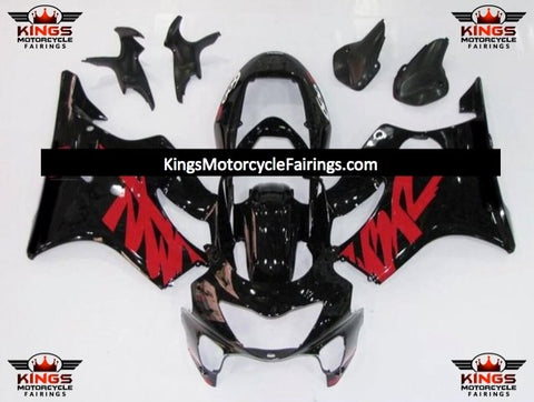 Honda CBR600F4 (1999-2000) Black & Red Fairings