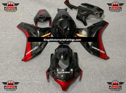 Honda CBR1000RR (2008-2011) Black, Red, White & Yellow Mugen Fairings