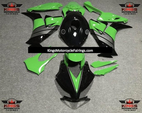 Honda CBR1000RR (2012-2016) Black, Green & Gray Fairings