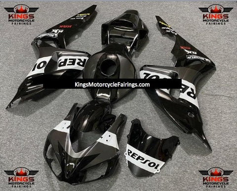 Honda CBR1000RR (2006-2007) Black, Silver & White Repsol Fairings