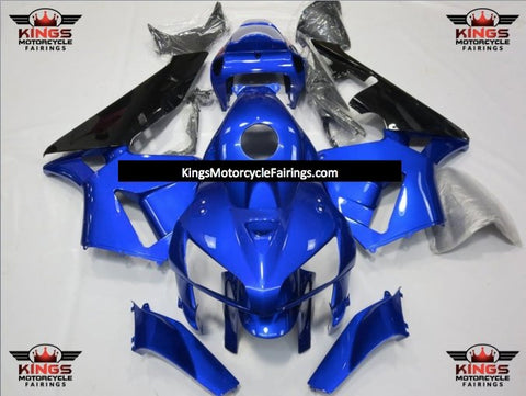 Honda CBR600RR (2005-2006) Blue & Black Fairings