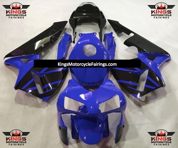 Honda CBR600RR (2003-2004) Blue & Black OEM Style Fairings