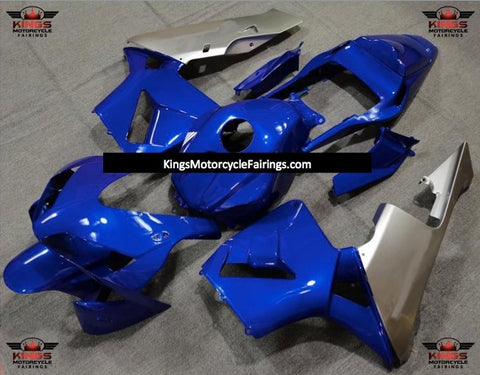 Honda CBR600RR (2003-2004) Blue & Silver Fairings