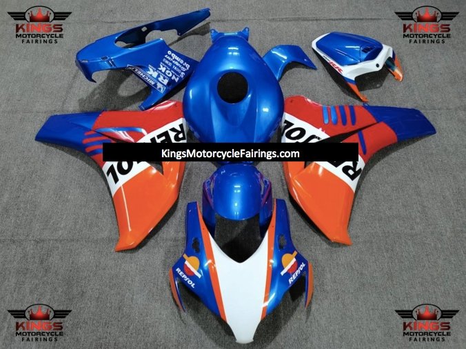 Honda CBR1000RR (2008-2011) Blue Repsol Fairings