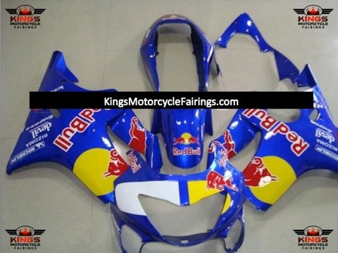 Honda CBR600F4 (1999-2000) Blue, Red, Yellow & White RedBull Fairings