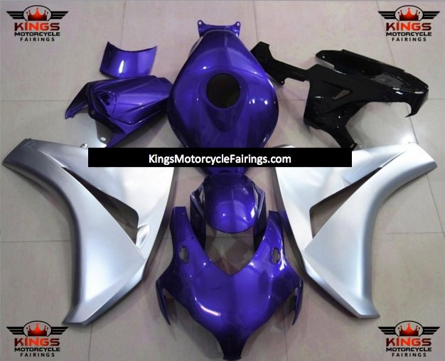 Honda CBR1000RR (2008-2011) Blue, Silver & Black Fairings