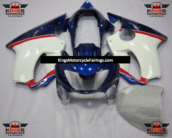 Honda CBR600F4 (1999-2000) Blue, White & Red Fairings