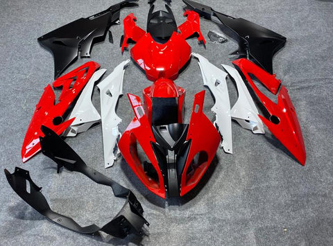 BMW S1000RR (2019-2021) Red, White & Matte Black Fairings