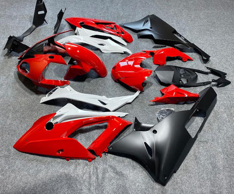 BMW S1000RR (2019-2021) Red, White & Matte Black Fairings