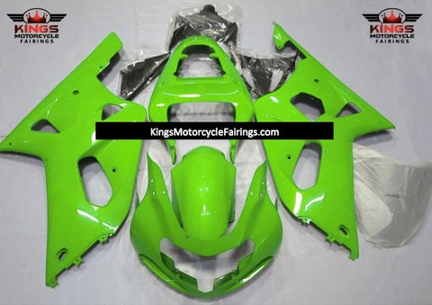 Suzuki GSXR750 (2000-2003) Green Fairings