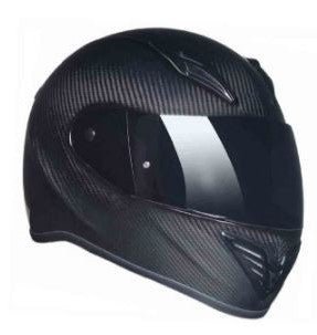 FULL FACE CARBON FIBER KINGS MOTORCYCLE HELMET - BSFB99