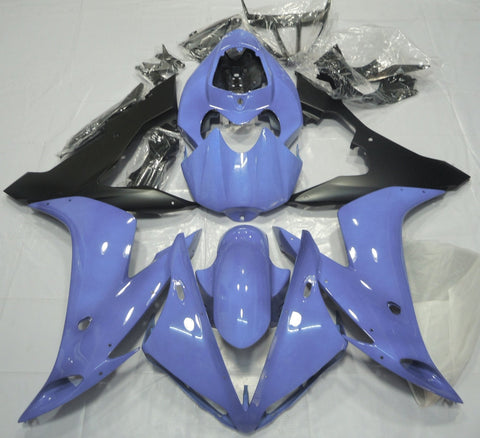 Yamaha YZF-R1 (2004-2006) Blue Pastel & Matte Black Fairings