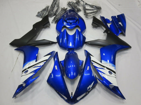 Yamaha YZF-R1 (2004-2006) Blue, White, Silver & Matte Black Fairings