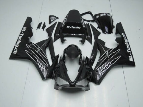 Triumph Daytona 675 (2009-2012) Black & White Claw Fairings