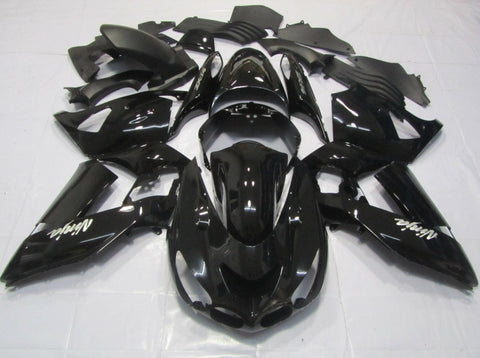 Fairing kit for a Kawasaki Ninja ZX14R (2006-2011) Black