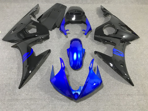 Yamaha YZF-R6 (2005) Black & Blue Fairings