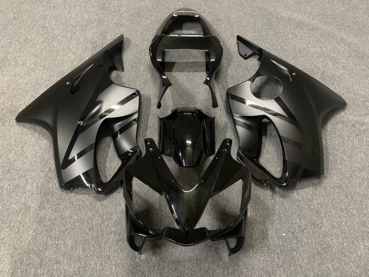 Honda CBR600F4i (2001-2003) Black & Matte Black Fairings