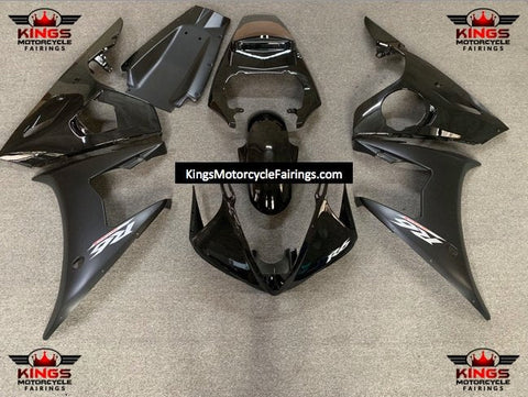 Yamaha YZF-R6 (2003-2004) Black & Matte Black Fairings