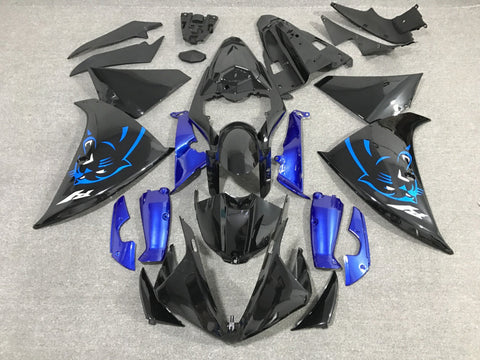 Yamaha YZF-R1 (2009-2011) Black & Blue Panther Fairings