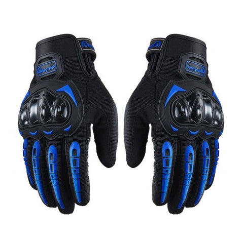 Black RT Motorcycle Gloves