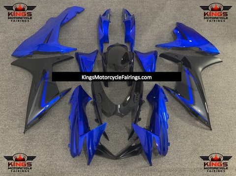 Suzuki GSXR750 (2011-2023) Blue, Black & Gray Fairings