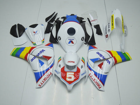 Honda CBR1000RR (2008-2011) White, Blue & Red Valvoline Fairings