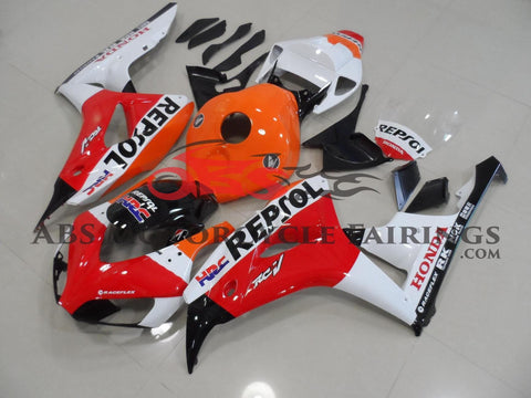 Honda CBR1000RR (2006-2007) Red, White & Orange Repsol Fairings