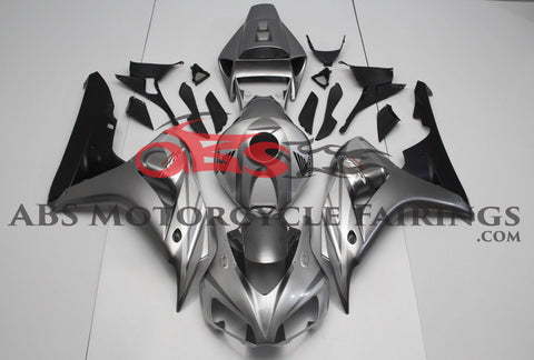 Honda CBR1000RR (2006-2007) Silver & Black Fairings