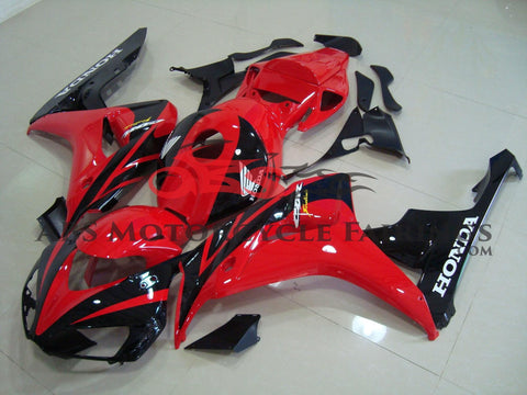 Honda CBR1000RR (2006-2007) Red, Black & White Fairings