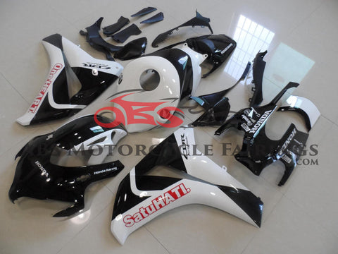 Honda CBR1000RR (2008-2011) Black & White SatuHATI Fairings