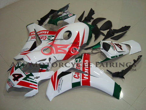 Honda CBR1000RR (2008-2011) White, Red & Green Castrol #4 Fairings