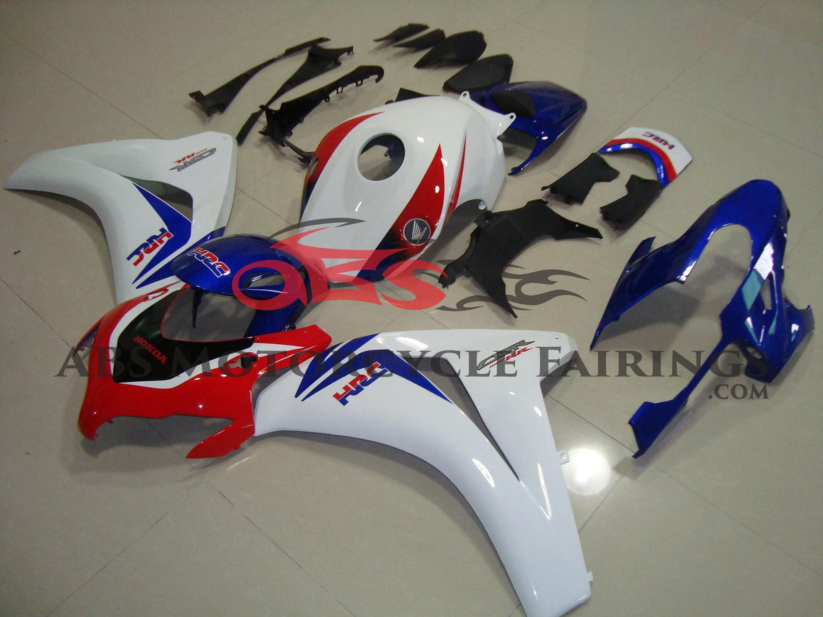 Honda CBR1000RR (2008-2011) White, Blue & Red HRC Fairings