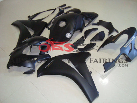 Honda CBR1000RR (2008-2011) Matte Black, Silver & Gold Fireblade Fairings