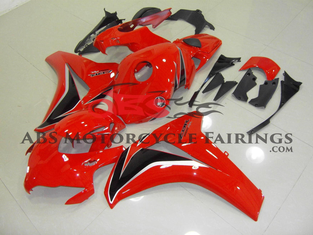 Honda CBR1000RR (2008-2011) Red, Black & Silver Fairings