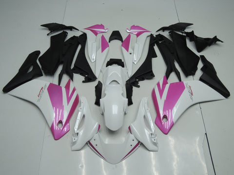 White & Pink (2011-2016) Honda CBR125R Fairings