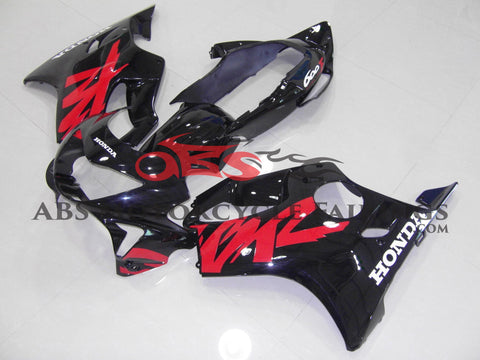 Honda CBR600FS (1999-2000) Black & Red Fairings