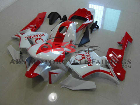 Honda CBR600RR (2003-2004) White & Red Pramac Race Fairings