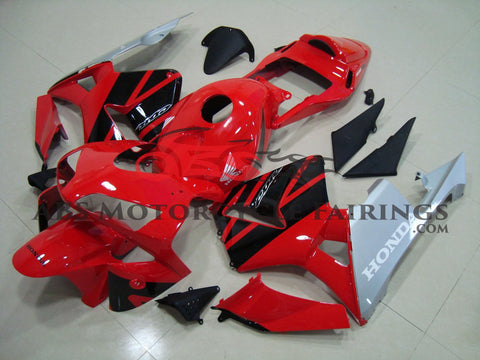 Honda CBR600RR (2003-2004) Red, Black and Silver Fairings