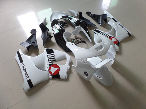 White, Black & Red Skull (1998-1999) Honda CBR900RR 919 Fairings