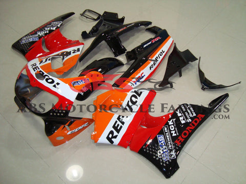 Honda CBR900RR 893 (1994-1995) Red, White, Orange & Black Repsol Fairings