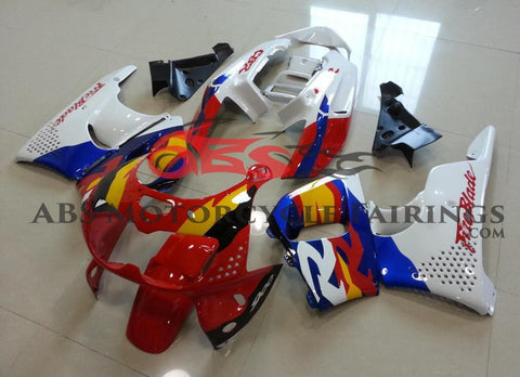 HONDA CBR900RR 893 (1996-1997) RED, WHITE, BLUE, YELLOW & BLACK FAIRINGS