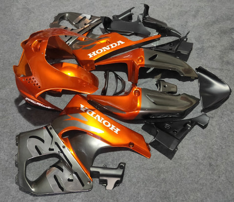 Orange, Silver & Chrome 1998-1999 Honda CBR900RR 919