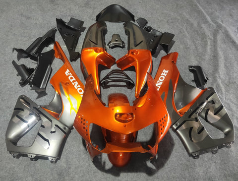 Orange, Silver & Chrome 1998-1999 Honda CBR900RR 919