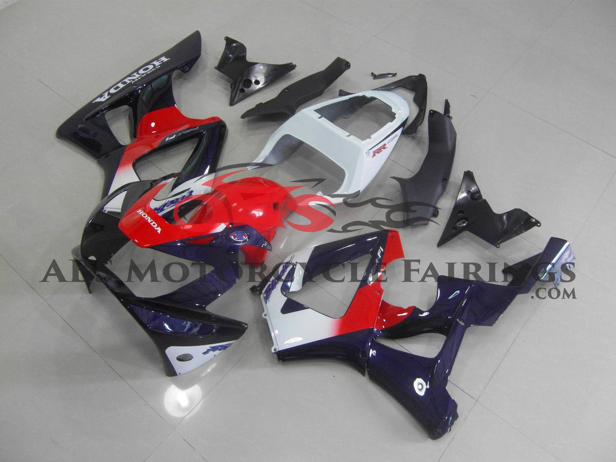 Honda CBR900RR 929 (2000-2001) Blue, Red & White Fairings