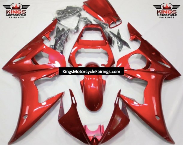 Yamaha YZF-R6 (2003-2004) Candy Red Fairings